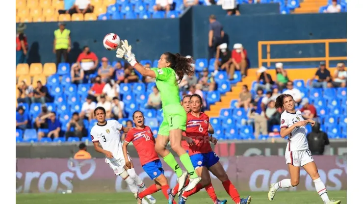 Estados Unidos derrotó a Costa Rica en semifinales del Premundial Femenino.