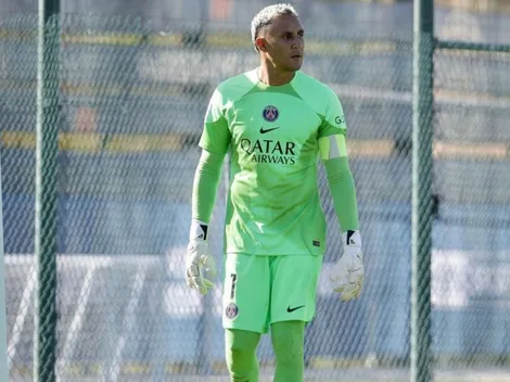 Keylor Navas ya realiza pretemporada con el PSG y llevó la cinta de capitán