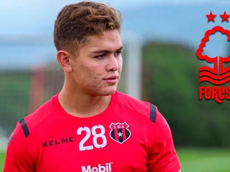 El dinero que Alajuelense recibiría del Nottingham Forest por Brandon Aguilera