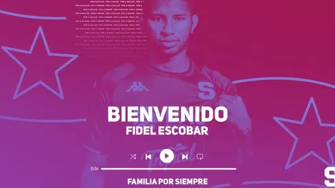 Así presentaron los 'Morados' a Escobar