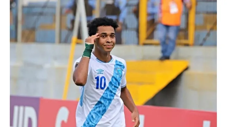 Arquímides Ordóñez será baja en la Selección de Guatemala Sub-20