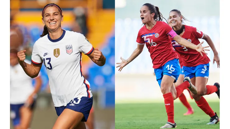 Costa Rica vs Estados Unidos: cuándo, dónde y por qué canal ver hoy EN VIVO la semifinal del Campeonato Concacaf W 2022 en Centroamérica.