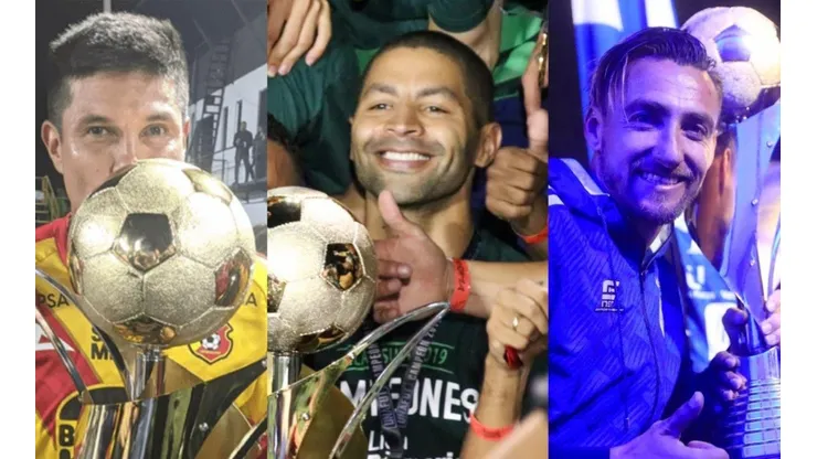 Los tres históricos jugadores de Costa Rica que anunciaron su retiro del fútbol.