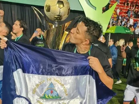 Byron Bonilla denunció que no le permitían celebrar con bandera de Nicaragua y Unafut aclaró (VIDEO)