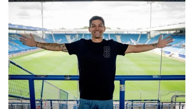 Cristian Gamboa no ocultó su felicidad por la nueva extensión de su contrato (Cristian Gamboa, Facebook)