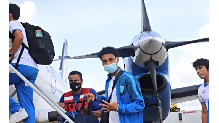 Aficionados recibieron por todo lo alto a Selección Sub-20 de Guatemala
