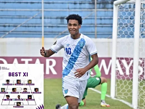 Arquímides Ordóñez en el equipo ideal del Premundial Sub-20 de Concacaf