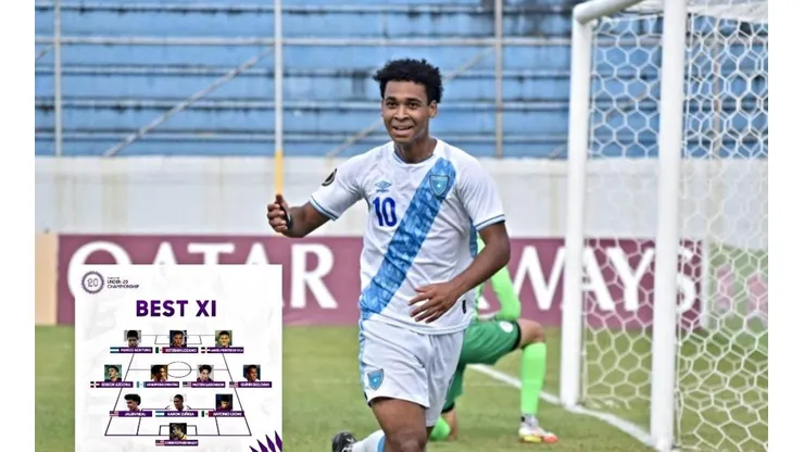Arquímides Ordóñez en el equipo ideal del Premundial Sub-20 de Concacaf