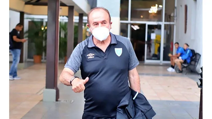 Rafael Loredo entrenador de Guatemala Sub 20