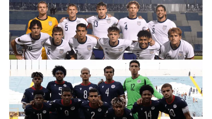 Estados Unidos vs República Dominicana hoy: cuándo, a qué hora y por qué canal ver EN VIVO la final del Campeonato Sub-20 de la Concacaf 2022.