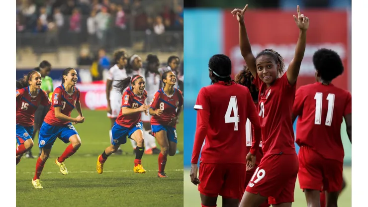 Campeonato Concacaf W: las mejores participaciones de Costa Rica y Panamá en los Premundiales Femeninos.