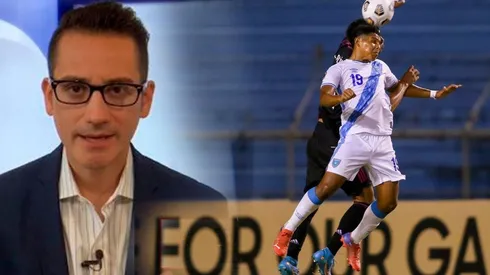 Del Valle enojado con el arbitro de Guatemala vs México