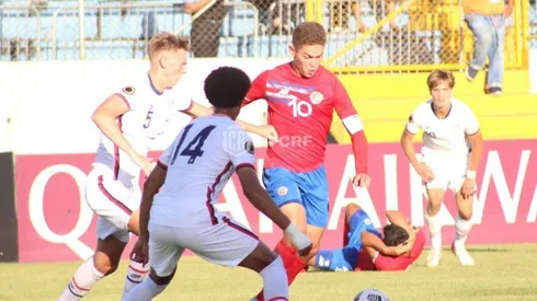 Costa Rica perdió ante Estados Unidos y quedó eliminada del Premundial Sub-20.