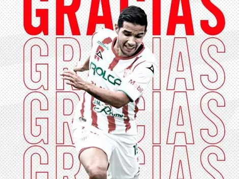 El Club Necaxa anuncia la partida del Chucho López