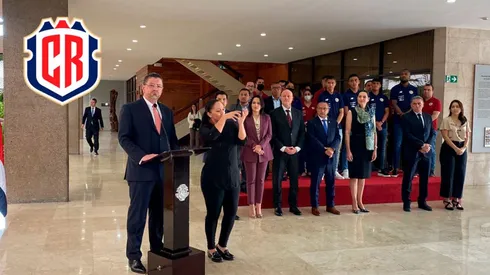 El especial homenaje que recibió Costa Rica por clasificar al Mundial de Qatar 2022.