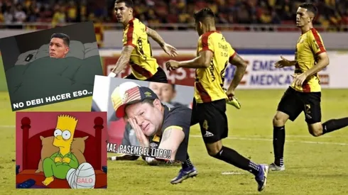 Los memes no perdonaron a Herediano tras ser eliminado del Clausura 2022