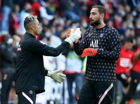 Donnarumma se sinceró sobre su relación con Keylor Navas en PSG