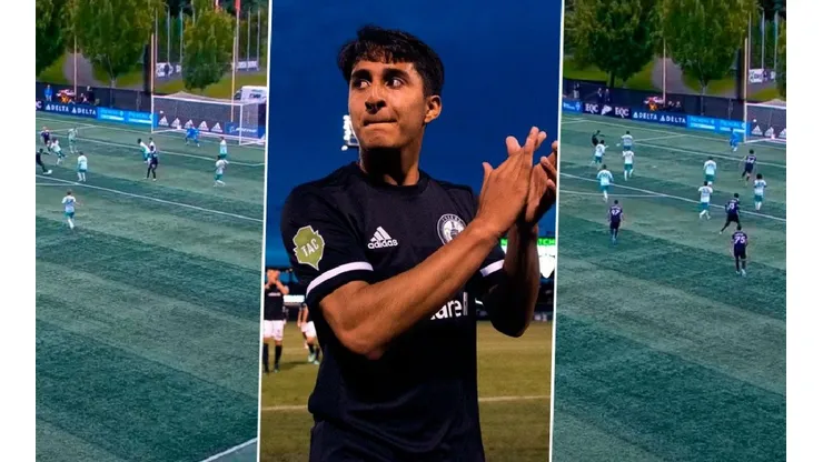 Marlon Vargas anotó dos goles en la victoria 4-2 del Tacoma