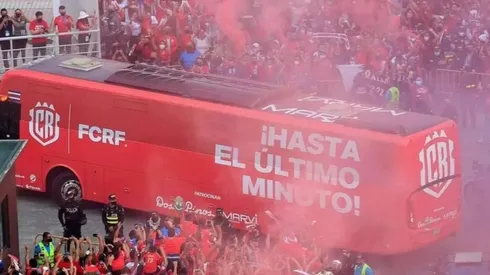 El bus de la Selección de Costa Rica (Fedefut CRC)