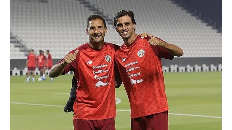 Celso Borges y Bryan Ruiz, compañeros de equipo, de selección y amigos de la vida (Fedefut)