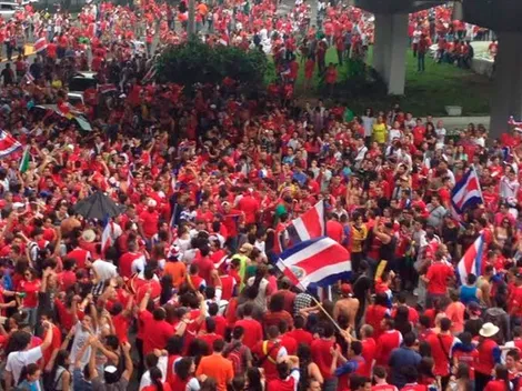 ¡Fiesta total! Costa Rica festeja a lo grande tras clasificar a su sexto Mundial (VIDEOS)