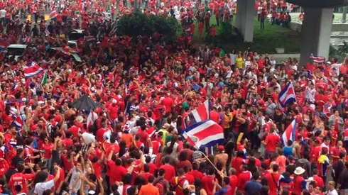 ¡Fiesta total! Costa Rica festeja a lo grande tras clasificar a su sexto Mundial.