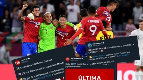 Así reaccionaron los medios tras la clasificación de Costa Rica a Qatar