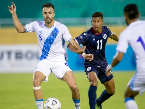 Guatemala superó 2-0 a República Dominicana y respira en el Grupo D