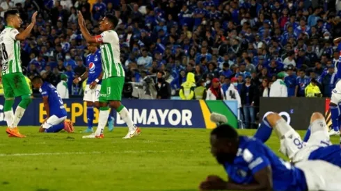 Atlético Nacional sacó un empate ante Millonarios y lo dejó fuera del torneo (Win Sports)