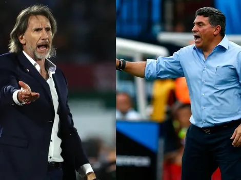 Ricardo Gareca y Luis Fernando Suárez: un gesto con sabor a Qatar 2022