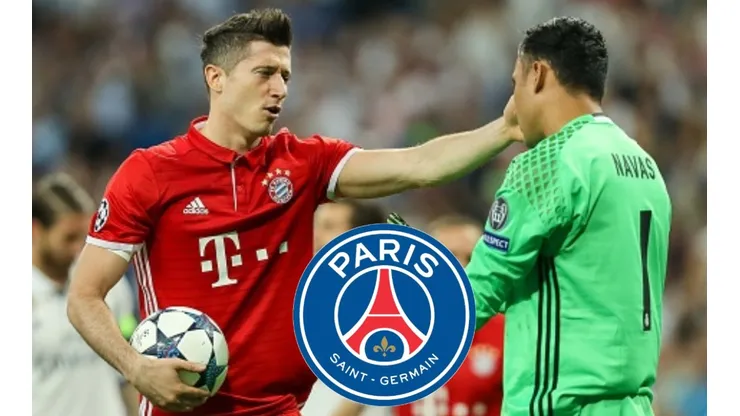 El PSG de Keylor Navas se une al interés del Robert Lewandowski