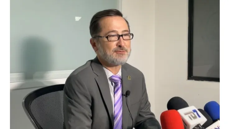 Juan Carlos Rojas, presidente de Horizonte Morado (Captura Tigo Sports)