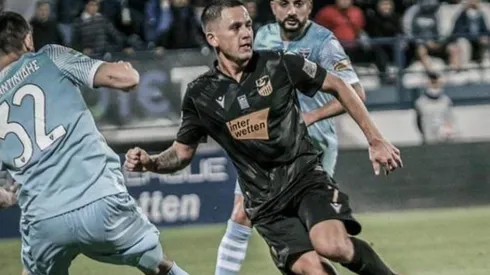 Cristopher Núñez elegido el mejor jugador de su equipo en Grecia