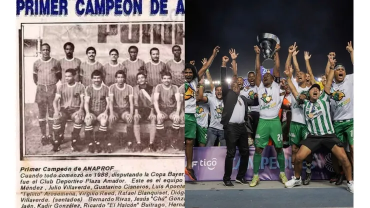 Primer título de cada campeón de Panamá y en qué año lo ganaron