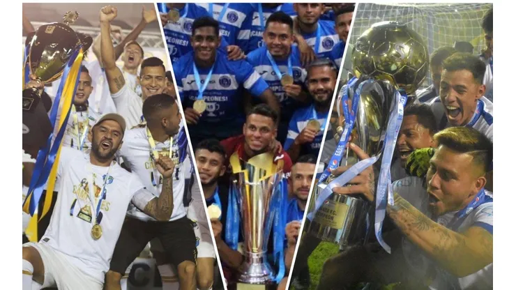 ¡Reyes de Centroamérica! Todos los campeones en el primer semestre del 2022.