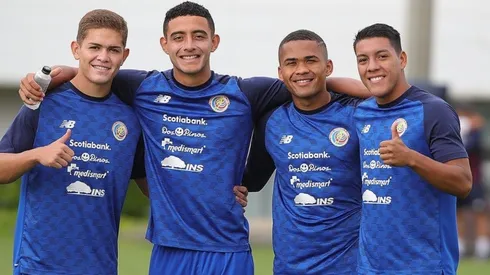 Jóvenes jugadores de la Selección de Costa Rica (Fedefut CRC)