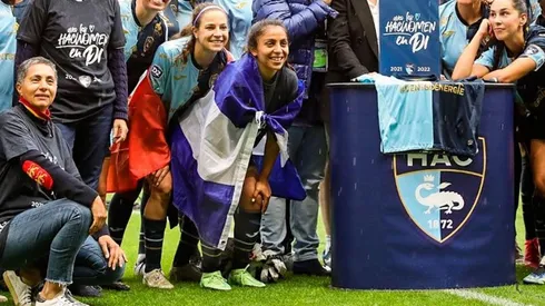 Samaria Gómez asciende a la primera división de Francia con Le Havre
