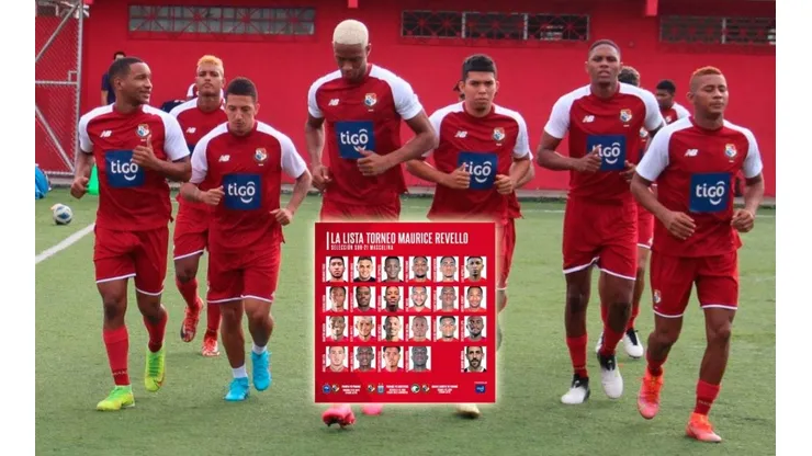 Los convocados de Panamá para el Torneo Maurice Revello