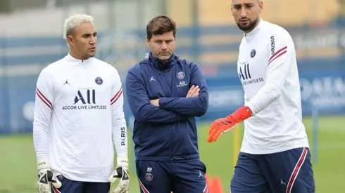 Donnarumma se puso por encima de Navas