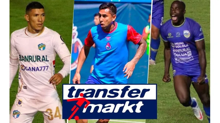 Los ocho extranjeros más caros del Clausura 2022 de Guatemala según Transfermarkt