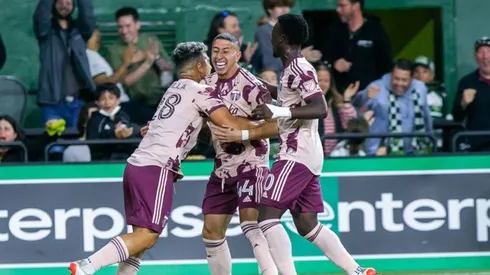 Marvin Loría anotó en goleada del Portland Timbers ante Kansas City.