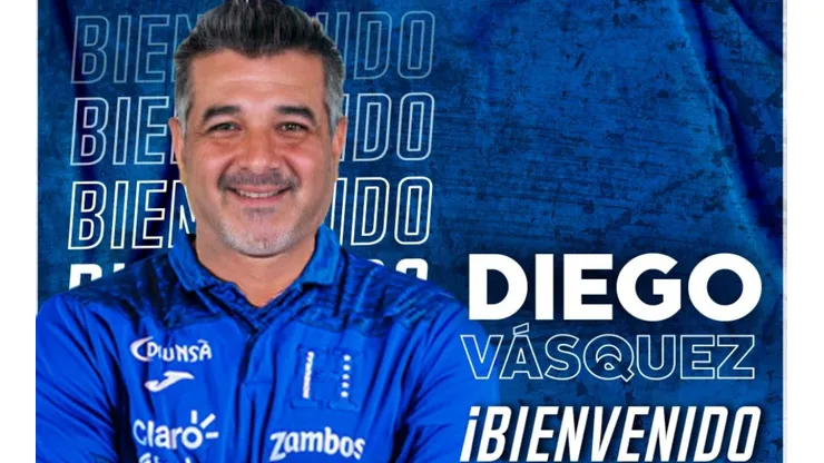 El cuerpo técnico que tendrá Diego Vásquez en Honduras