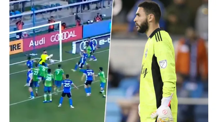 El día que Alex Roldán jugó de portero en Seattle Sounders [VIDEO]