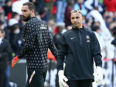 Donnarumma criticó alternancia en el arco del PSG con Keylor Navas: "No seguirá así"