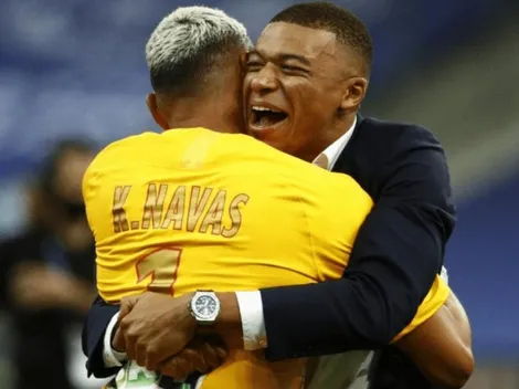 Keylor Navas habló sobre su reunión con Kylian Mbappé en Madrid