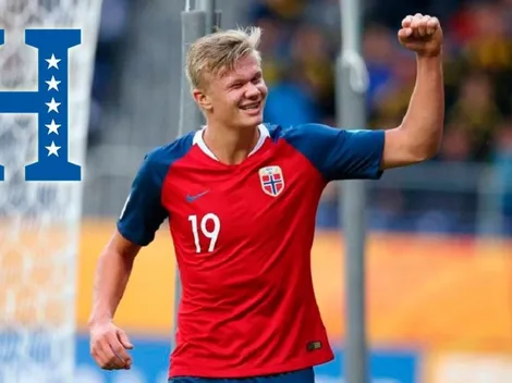 FIFA recuerda triple hat-trick de Erling Haaland a Honduras