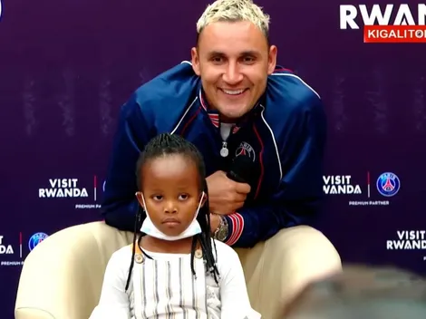 El tierno momento que protagonizó Keylor Navas en Ruanda