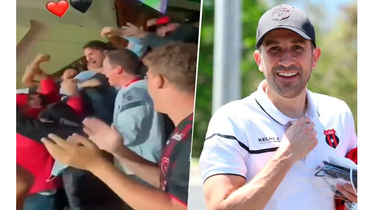 ¡Desahogo total! La efusiva reacción de Agustín Lleida ante agónico triunfo de Alajuelense.