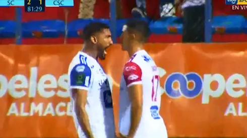 Marcel Hernández y la furia desmedida contra sus propios compañeros en la derrota de Cartaginés [VIDEO]