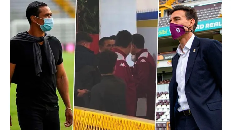 Paté Centeno y Ángel Catalina discutieron fuertemente